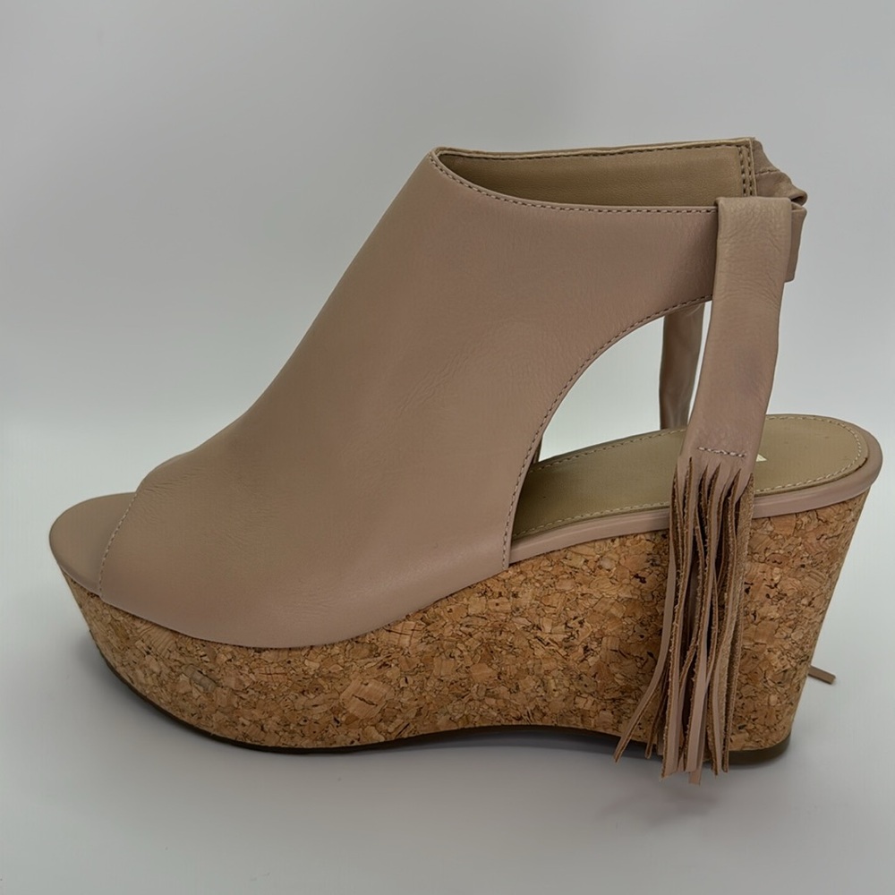 Marc Fisher Tan Wedges Size:9 - Picture 5 of 10